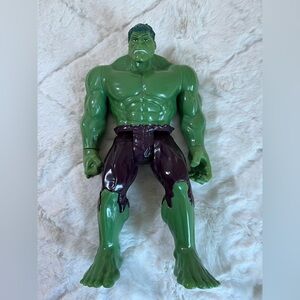 Marvel Hulk Action Figure Large 12” Avengers Superhero Toy Green Hasbro